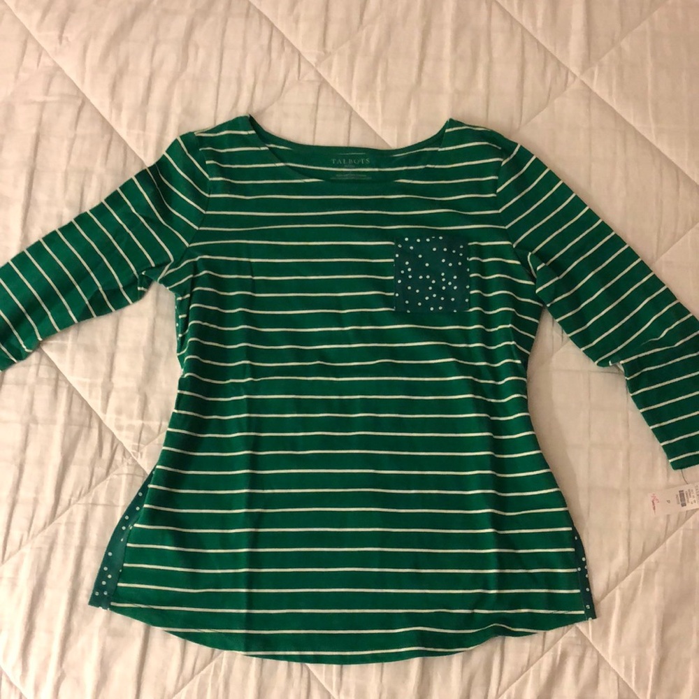 Green Talbot Petite Top
